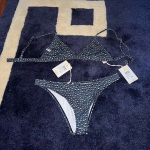 Rhythm Bikini, dark indigo pebble